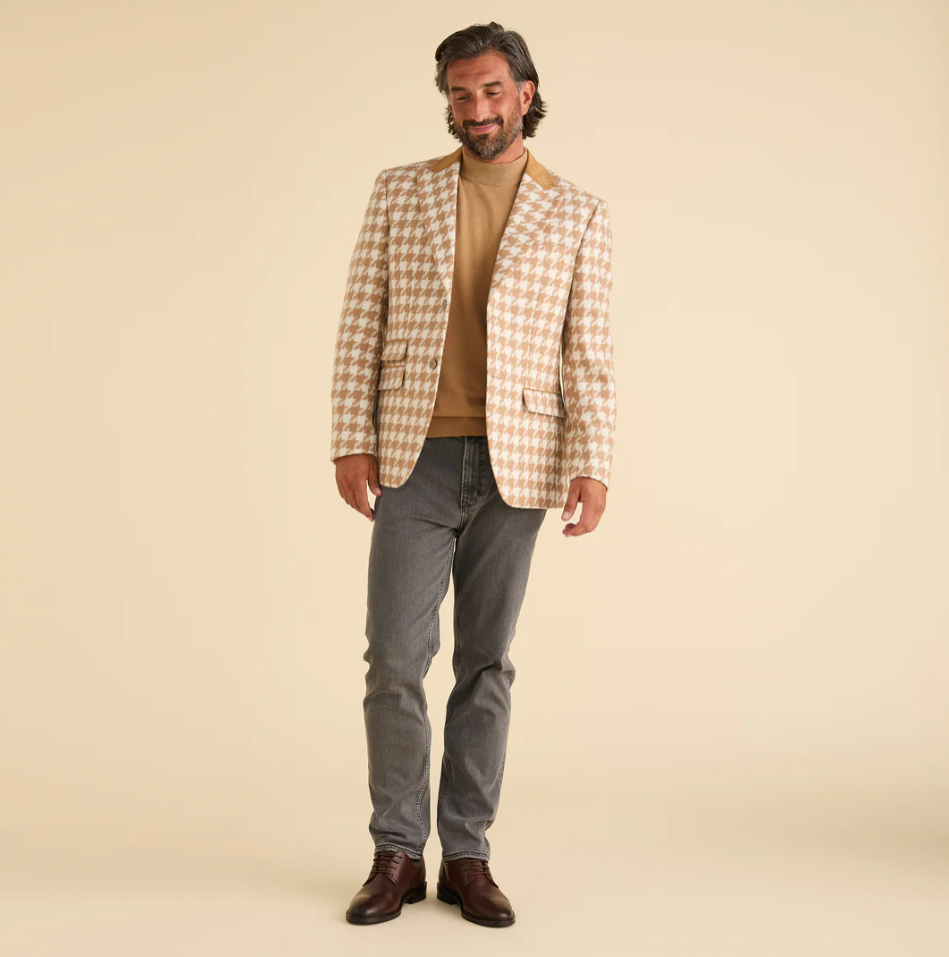 Inserch Houndstooth Blazer