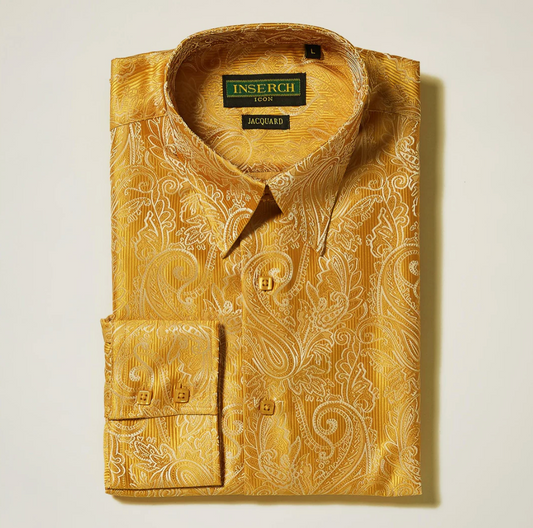 Inserch Paisley Jacquard Shirt