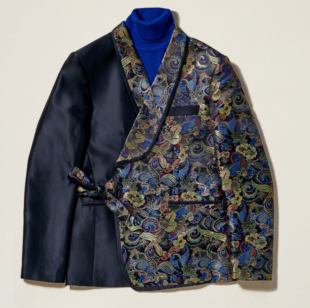 Inserch Tied Floral Blazer