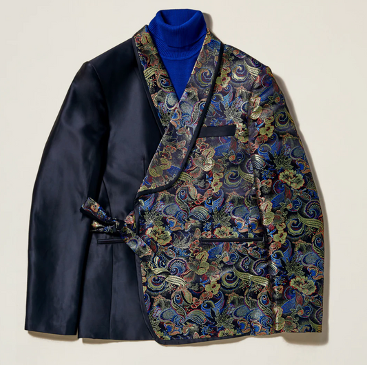 Inserch Tied Floral Blazer