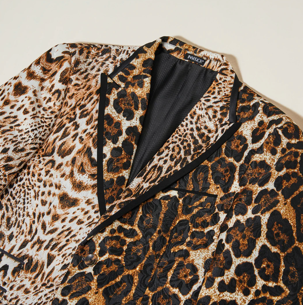 Inserch Cheetah Print Blazer