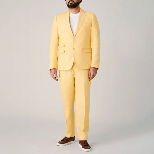 Inserch Slim Linen Blazer