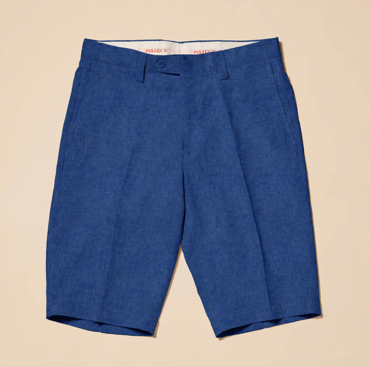 Inserch Premium Linen Flat Front Short