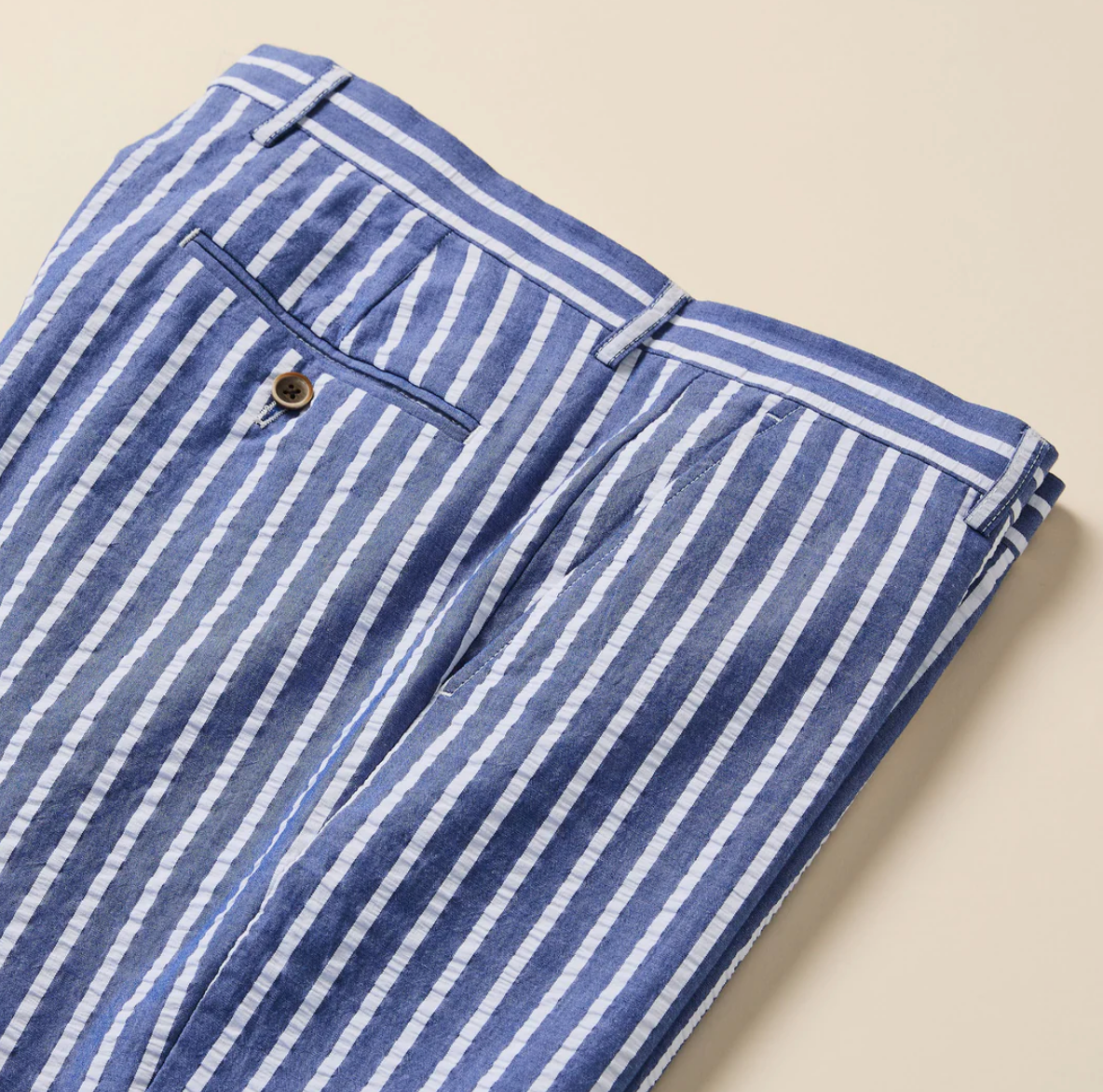 Inserch Wide Stripe Seersucker Suit