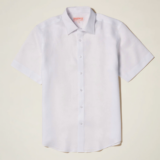 Inserch Short Sleeve Linen Shirt