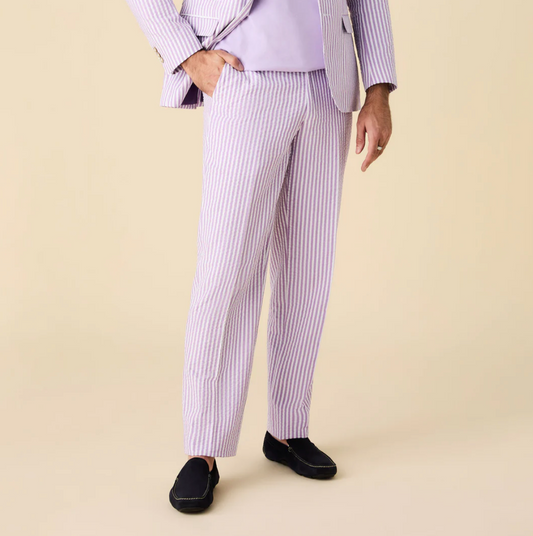 Inserch Seersucker Stripe Pants