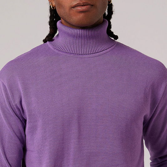 Inserch Turtleneck Sweater (Amethyst)