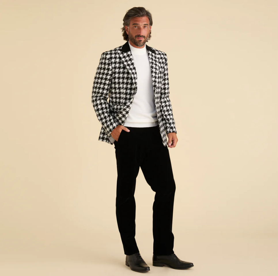 Inserch Houndstooth Blazer