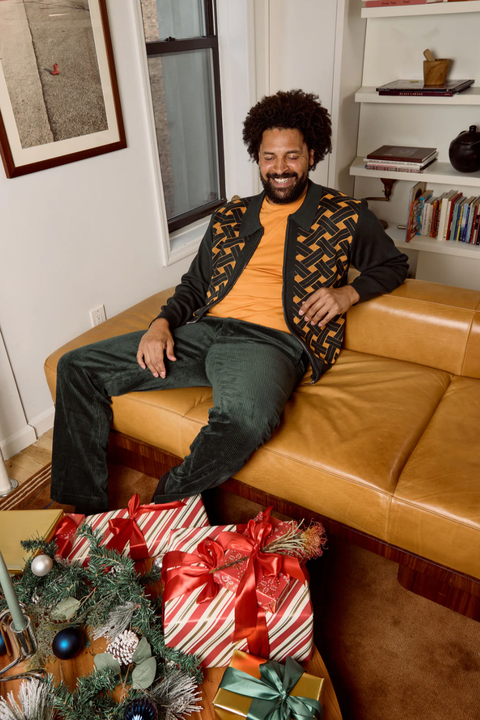 Inserch Geometric Full Zip