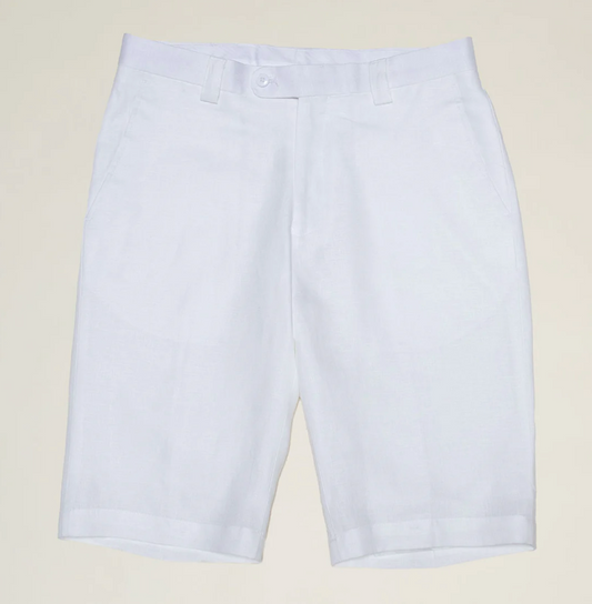Inserch Premium Linen Flat Front Short