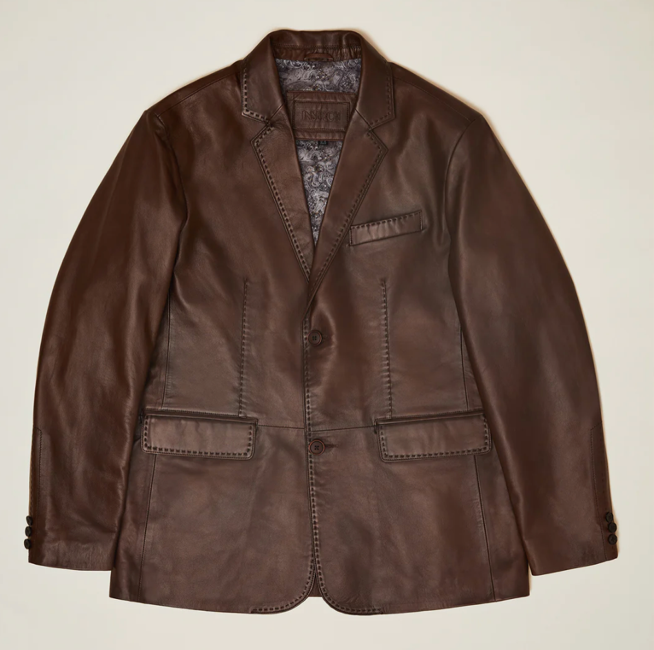 Inserch 100% Lamb Leather Jacket