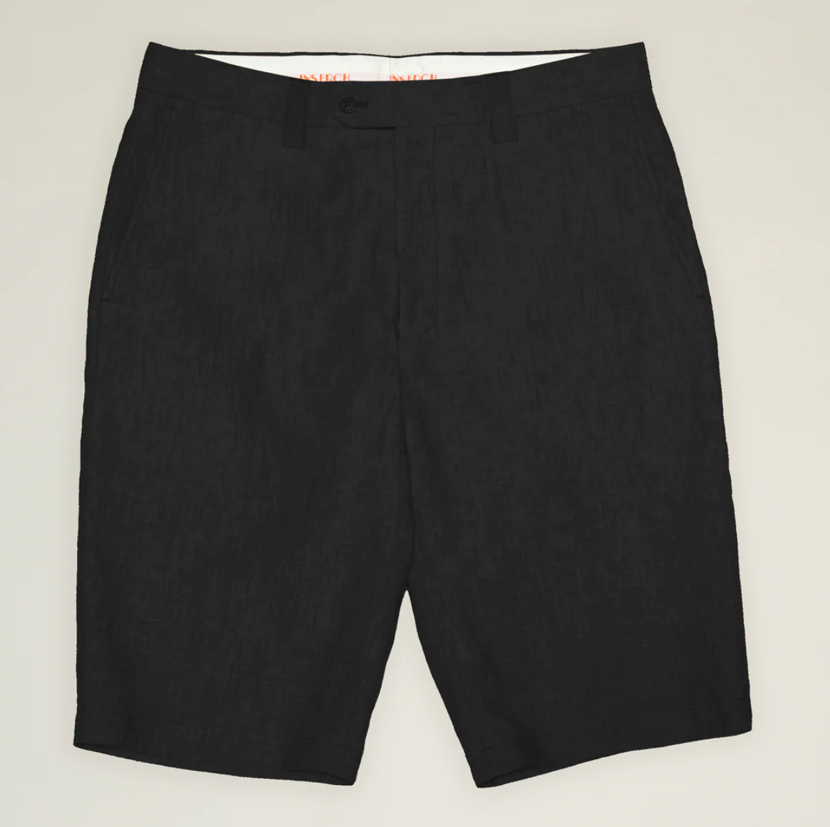 Inserch Premium Linen Flat Front Short