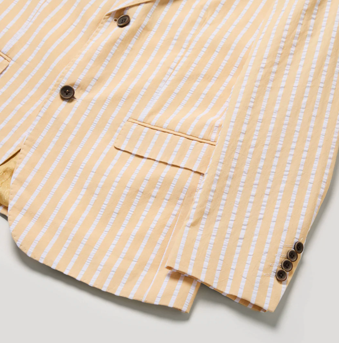 Inserch Wide Stripe Seersucker Suit