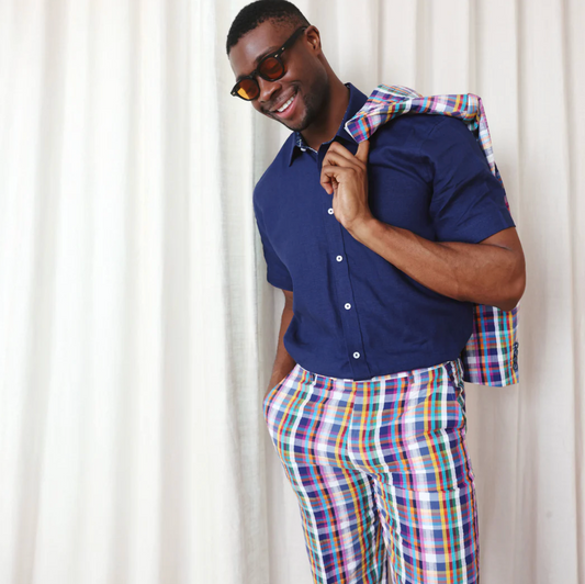 Inserch Short Sleeve Linen Shirt