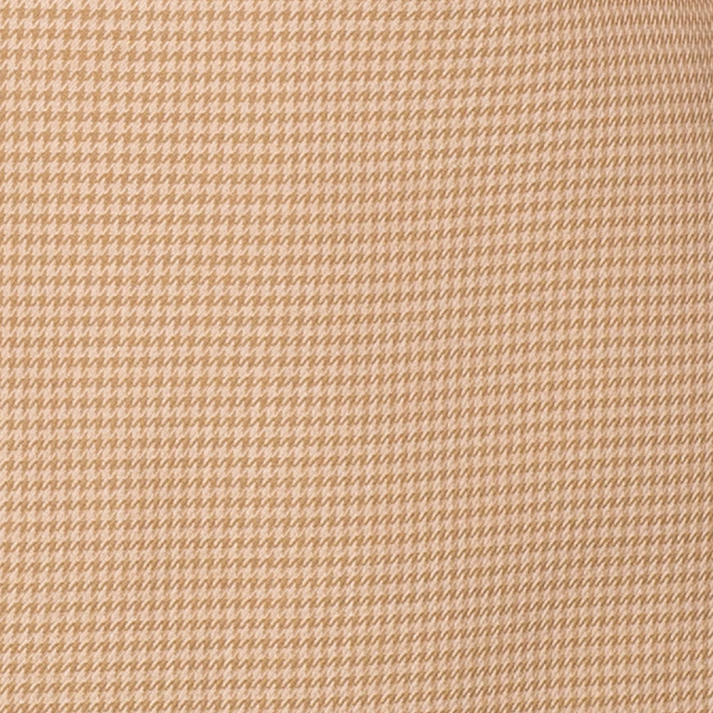 Vinci Modern Fit Houndstooth Pattern Sport Coat (Tan)
