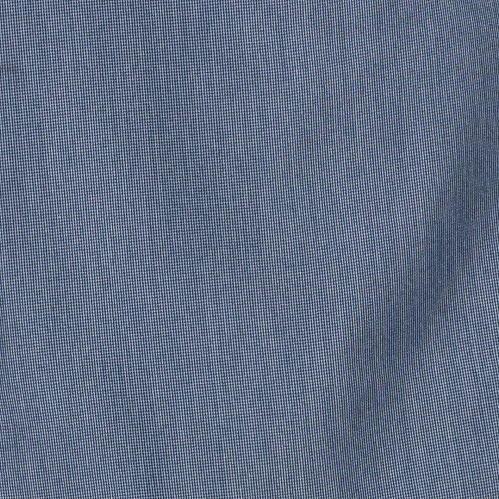 Vinci Classic Fit Shark Skin Double Breasted Suit w/Adjustable Waistband (Smoke Blue)