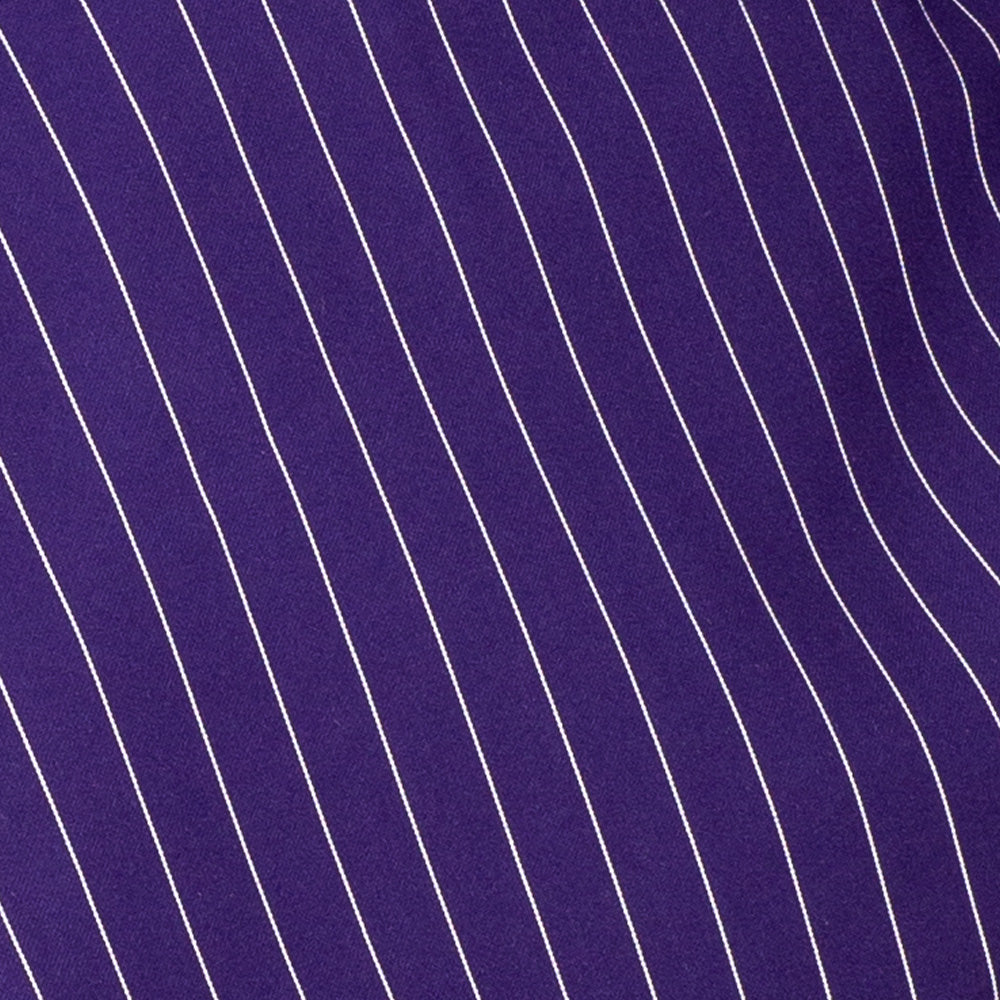 Vinci 3pc Gangster Stripe Suit (Purple)