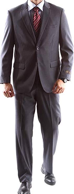 Caravelli 3pc Regular Fit Suit (Grey)