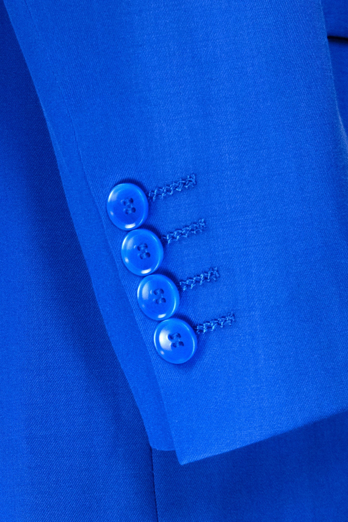 Vinci 2pc Slim Fit Single Breasted 2 button Suit (Royal)