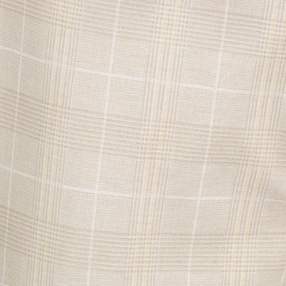 Vinci 3pc Slim Fit Super Stretch Glen Plaid Suit (Birch)