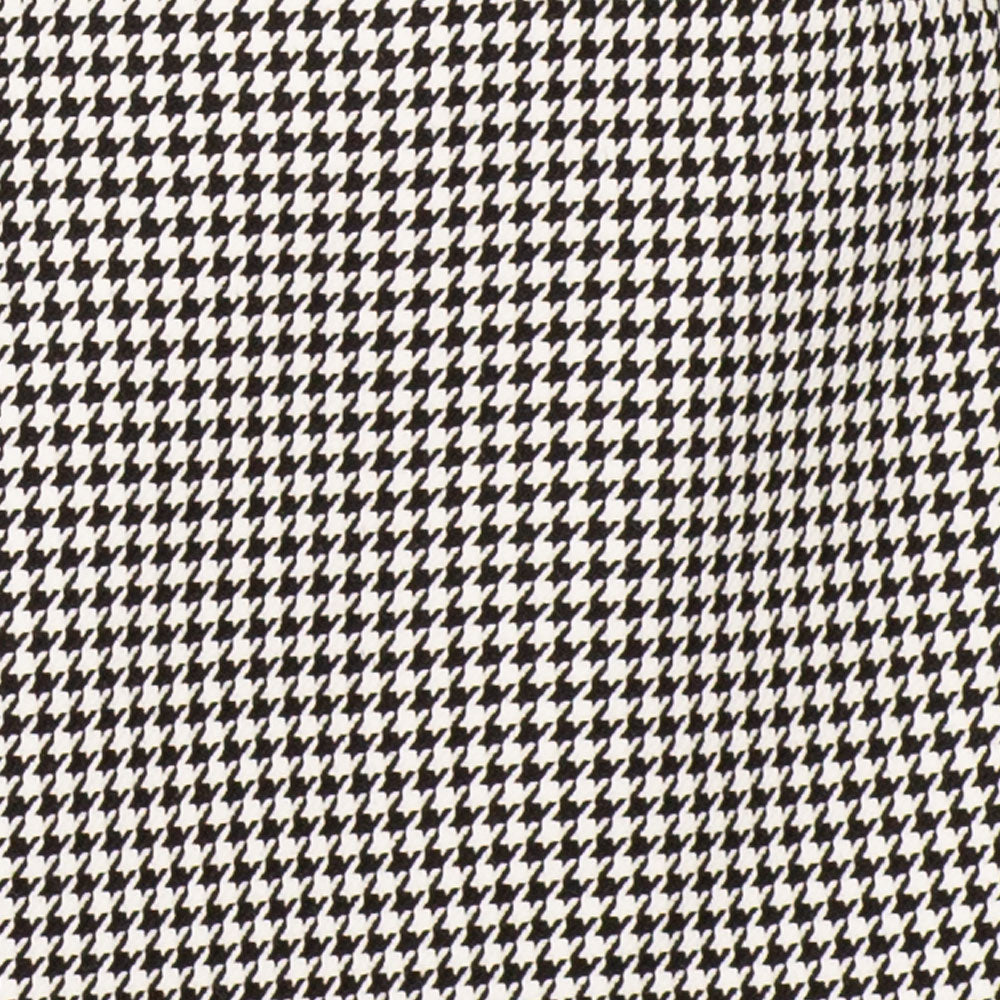Vinci 3pc Modern Fit Houndstooth Pattern Suit (Black)